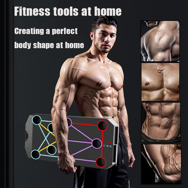 Multi functional Folding Push-up Board