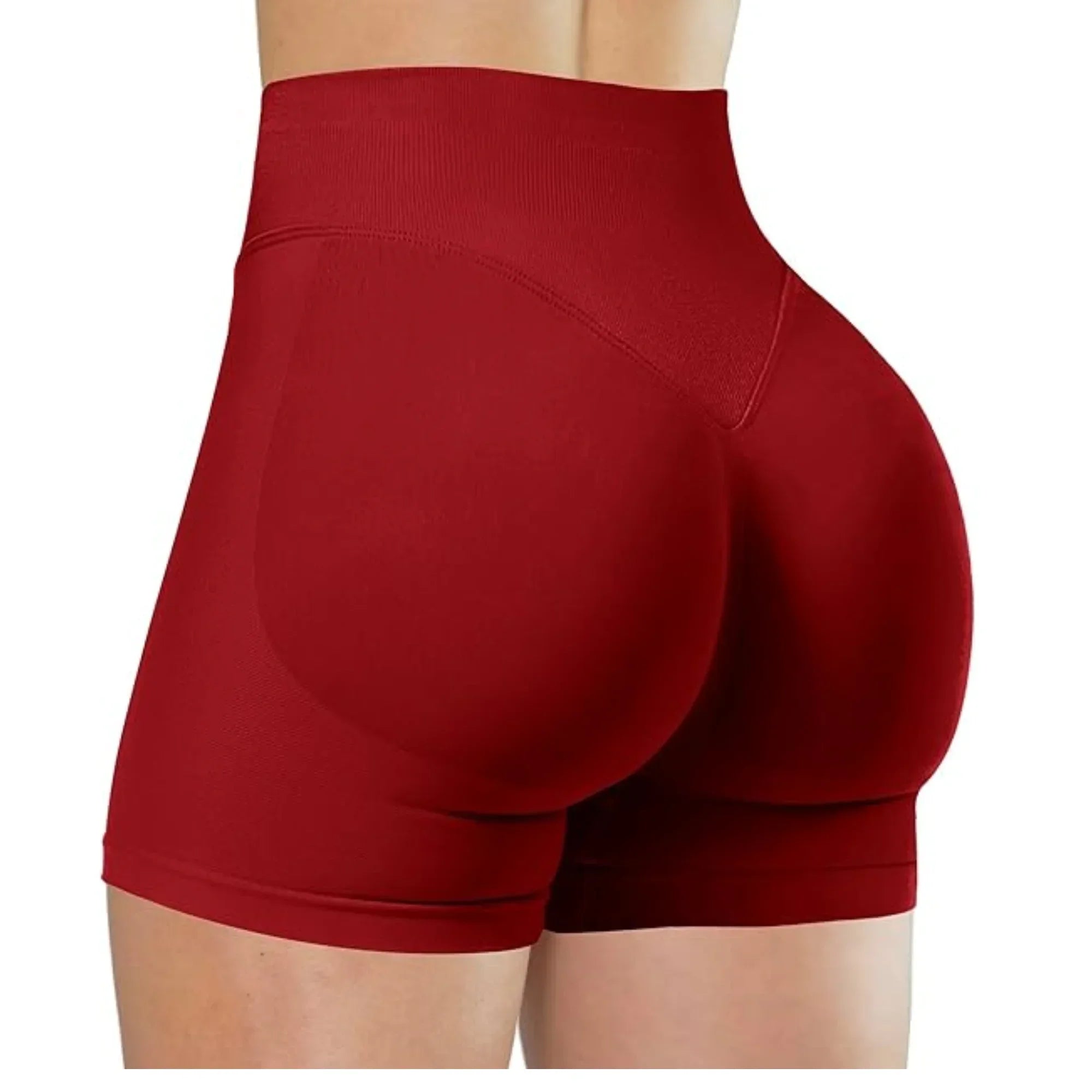Summer High Waisted Yoga Shorts for Women
