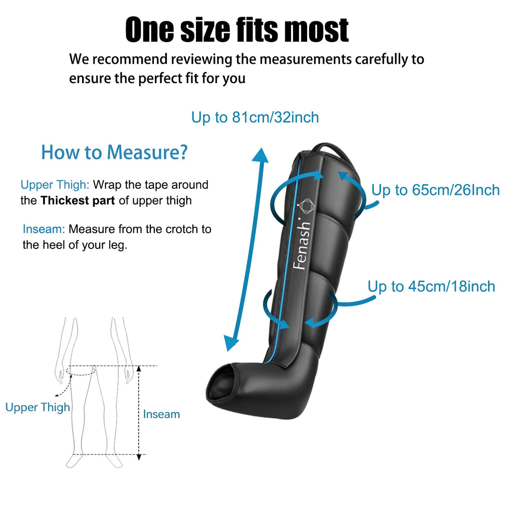 Air Compression Leg Massager Boots