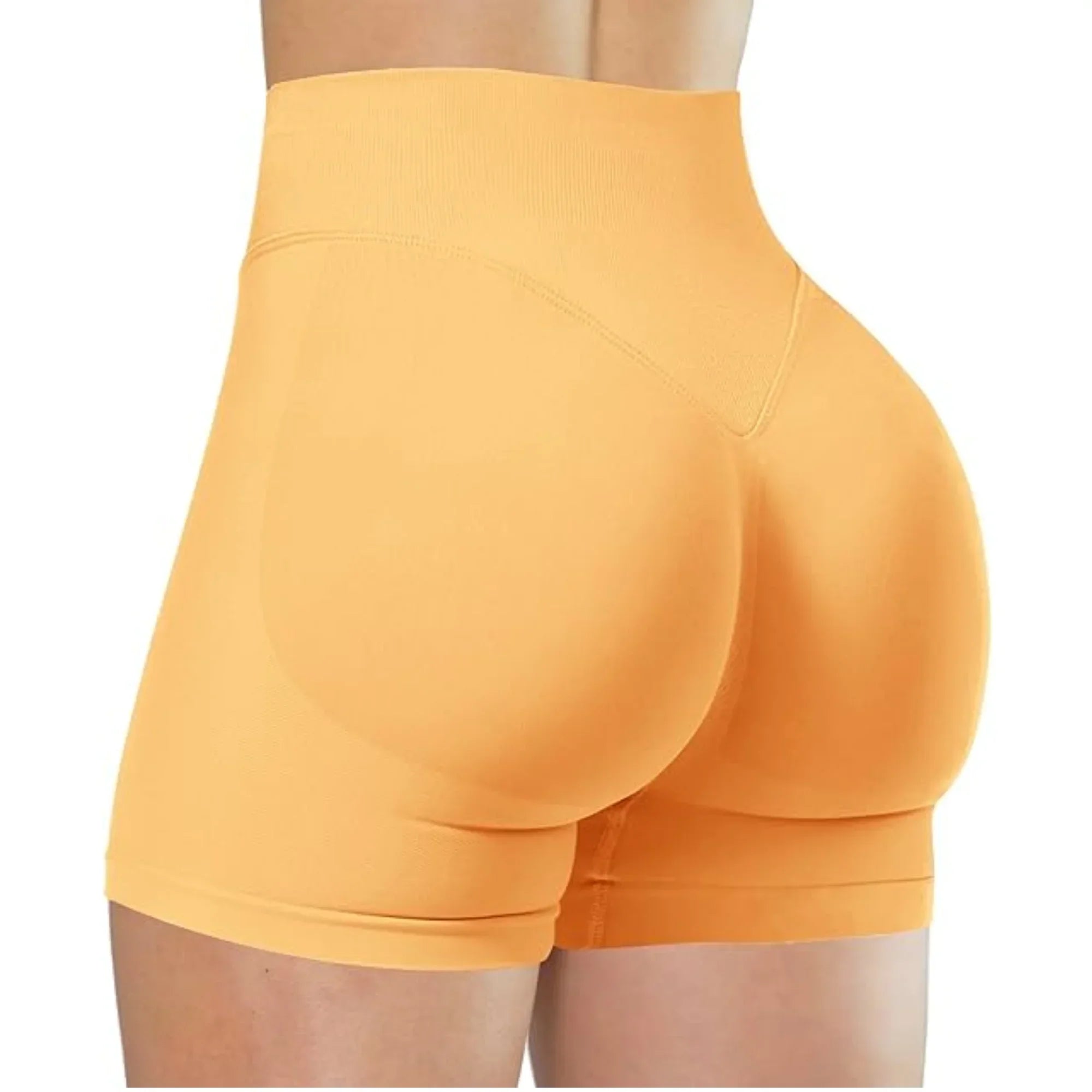 Summer High Waisted Yoga Shorts for Women