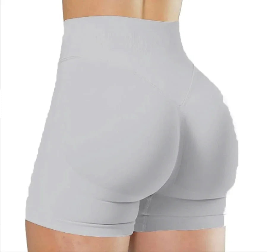 Summer High Waisted Yoga Shorts for Women