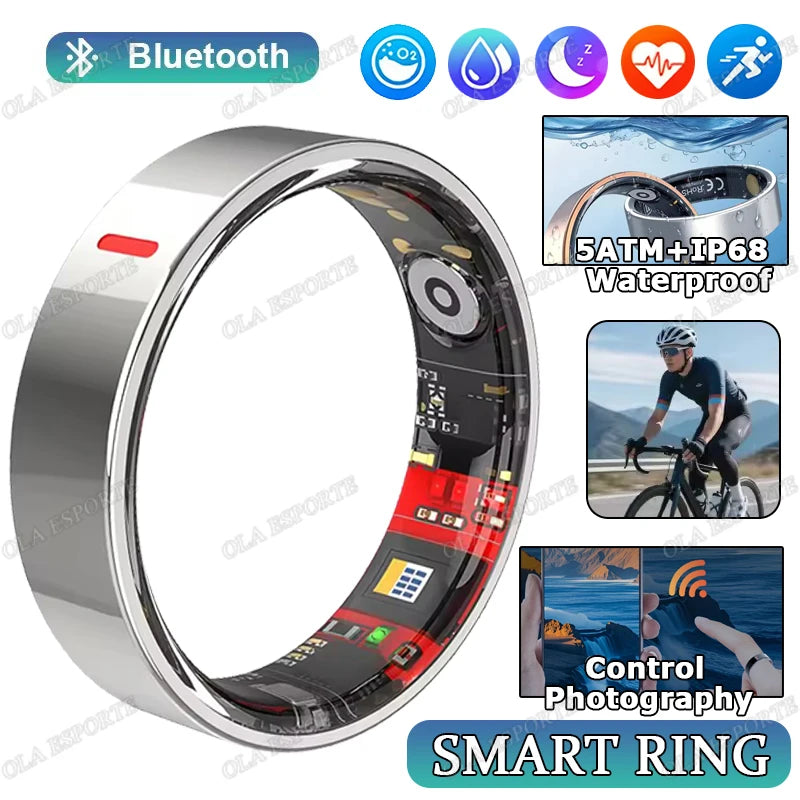 Smart Health Ring | Heart Rate, Sleep & Activity Tracker