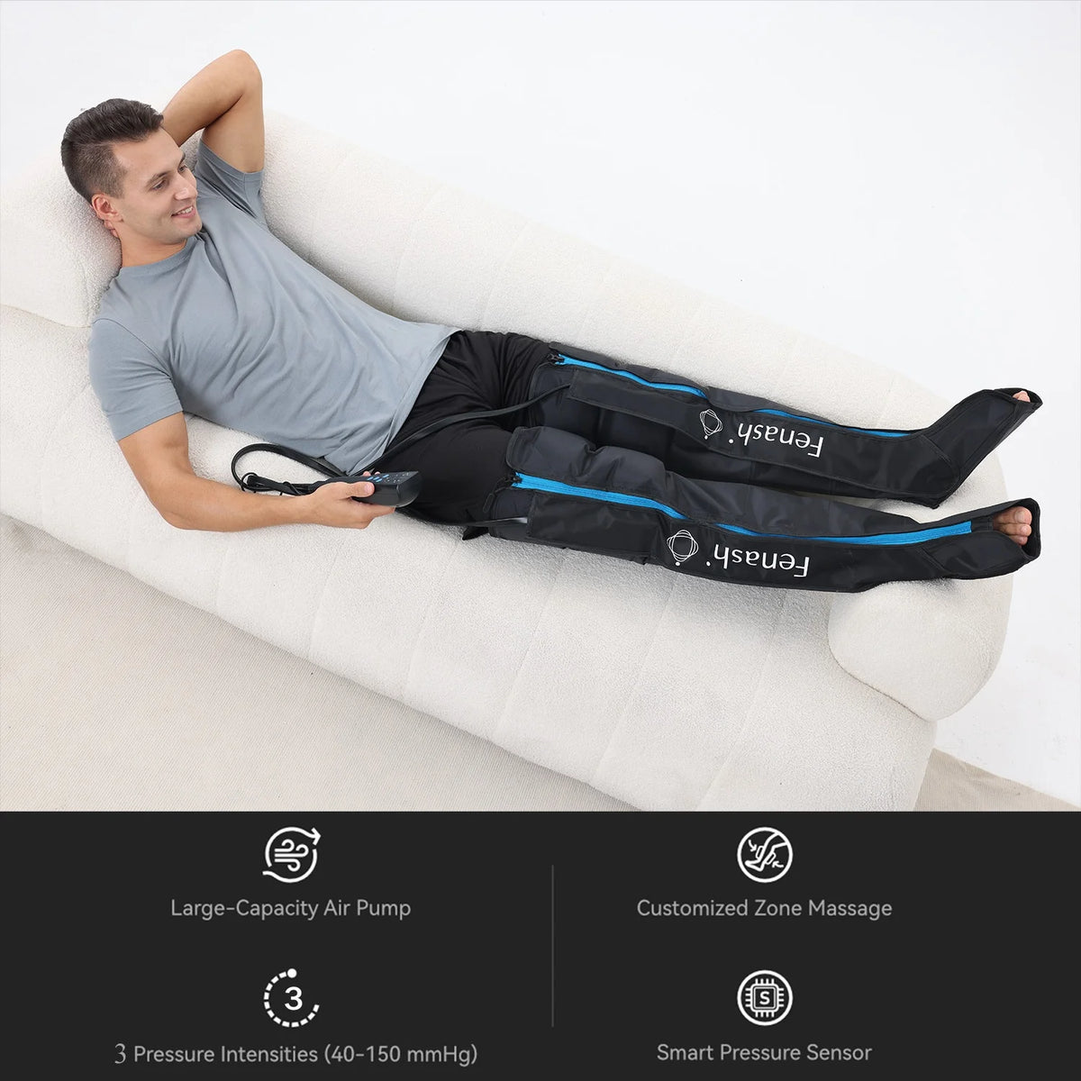 Air Compression Leg Massager Boots