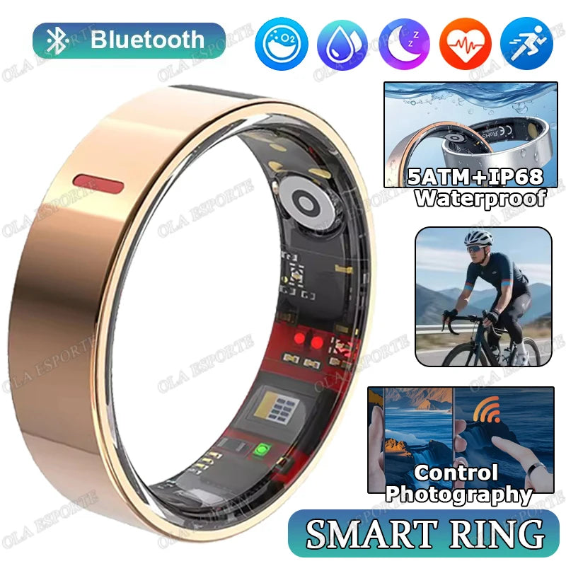 Smart Health Ring | Heart Rate, Sleep & Activity Tracker