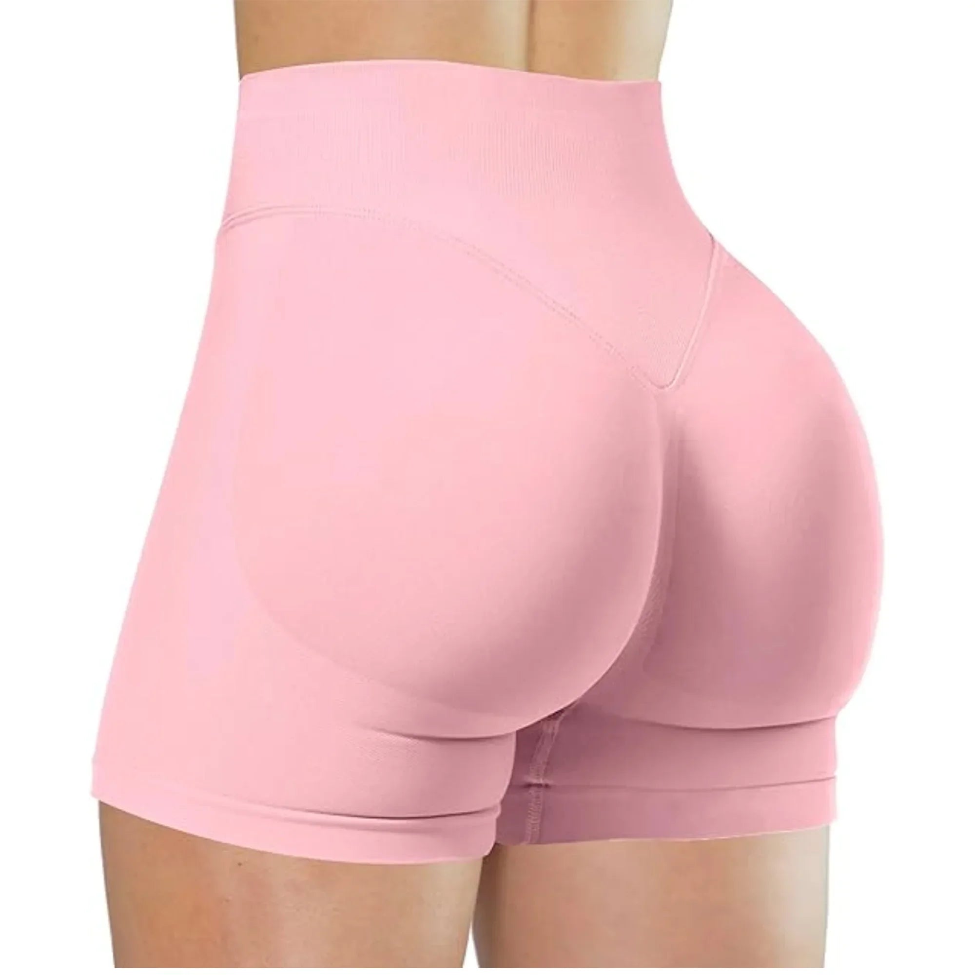 Summer High Waisted Yoga Shorts for Women