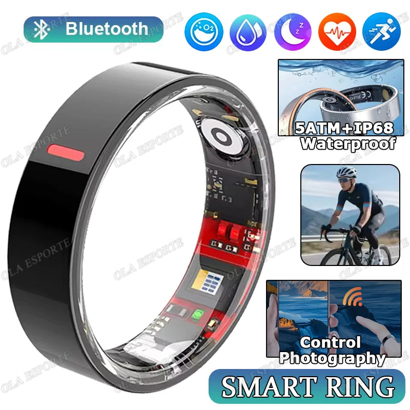 Smart Health Ring | Heart Rate, Sleep & Activity Tracker