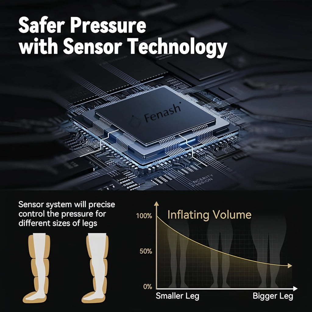 Air Compression Leg Massager Boots