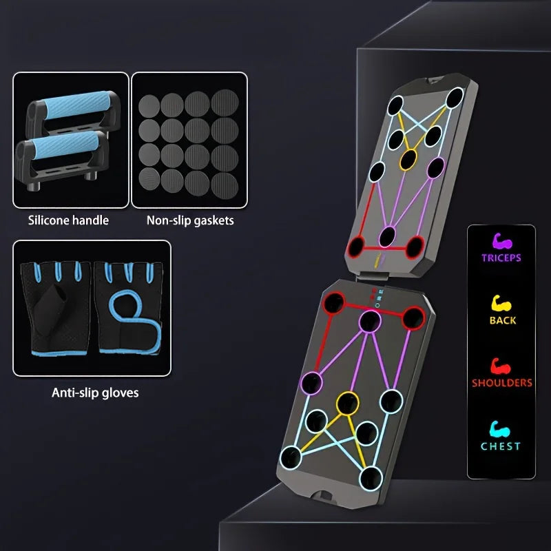 Multi functional Folding Push-up Board