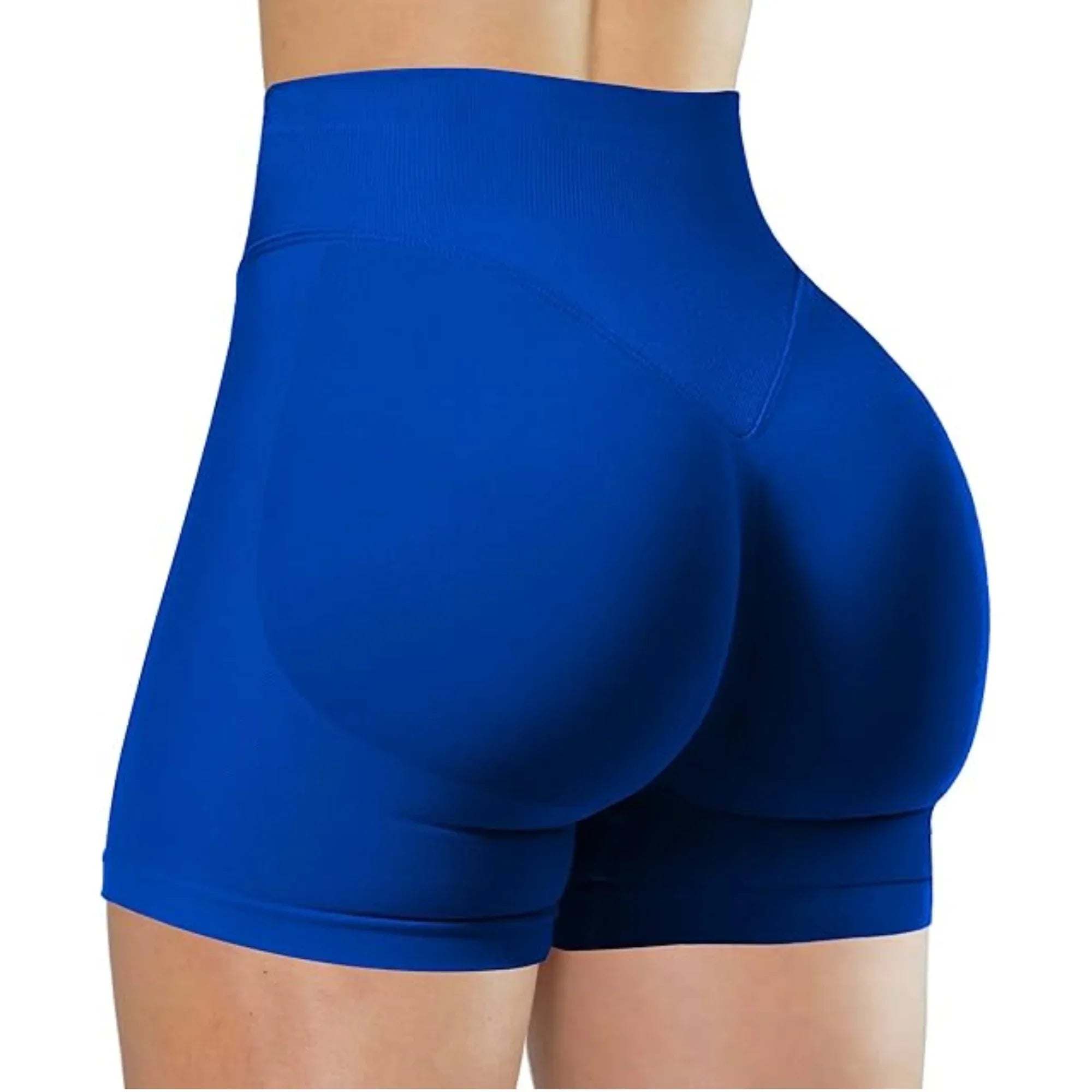 Summer High Waisted Yoga Shorts for Women